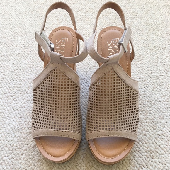 Franco Sarto Shoes - Franco Sarto Beige Wedges